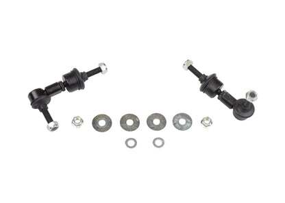 Whiteline 5/05+ Ford Focus / 04+ Mazda 3 BK Rear Swaybar Link Kit H/Duty Adj Steel Ball.
