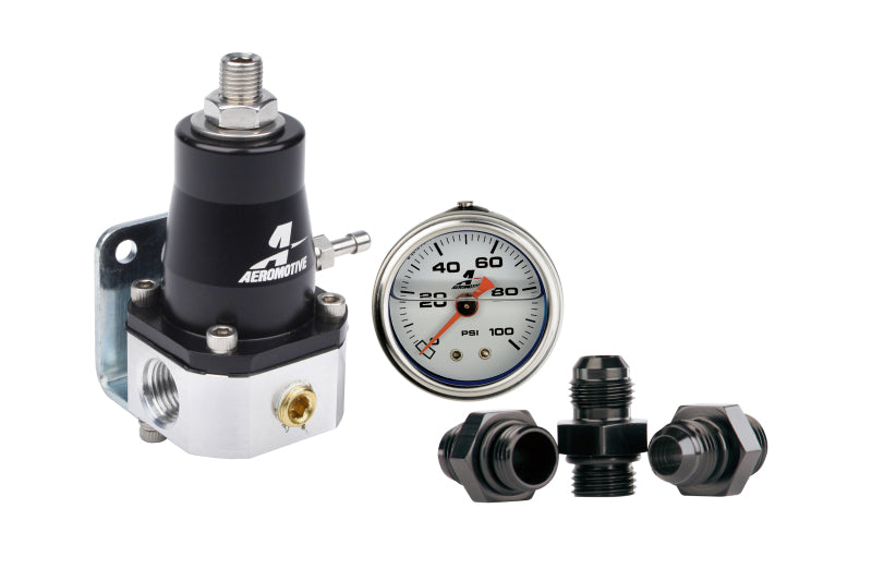Aeromotive Regulator and Fitting Kit.