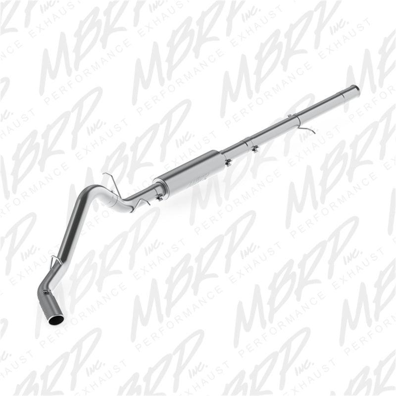 MBRP 2014 Chevy/GMC 1500 Silverado/Sierra 6.2L V8 Aluminum 3.5in C/B Single Side Exit Exh.