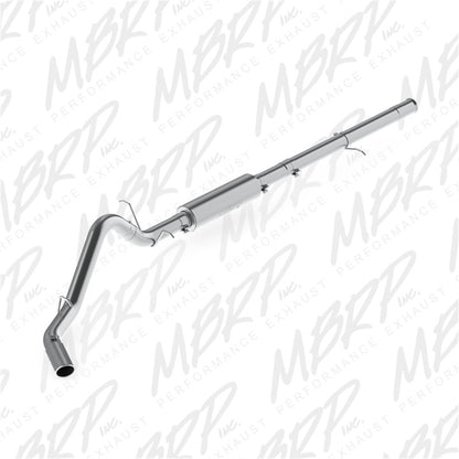 MBRP 2014 Chevy/GMC 1500 Silverado/Sierra 6.2L V8 Aluminum 3.5in C/B Single Side Exit Exh.