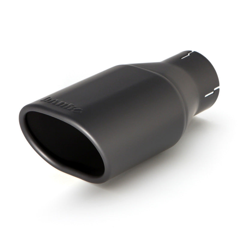 Banks Power 97-99 Jeep 2.5/4.0L Wrangler Slip Fit Cat Monster Exh Sys - SS Single Exh w/ Blk Tip.