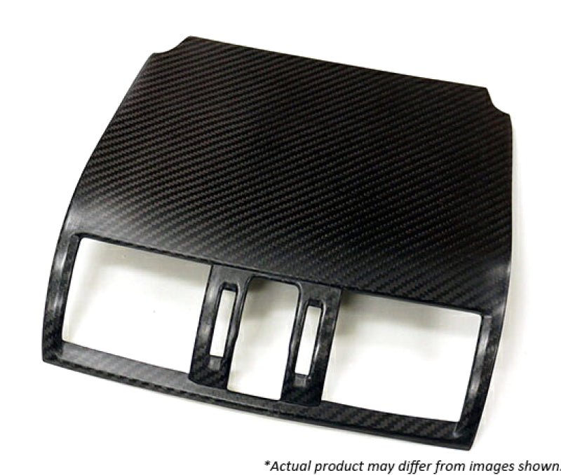 Revel GT Dry Carbon A/C Front Cover 2015 Subaru WRX/STI - 1 Piece.