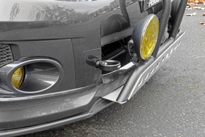 Perrin 08-14 Subaru WRX/STI Tow Hook Kit (Front) - Flat Black.
