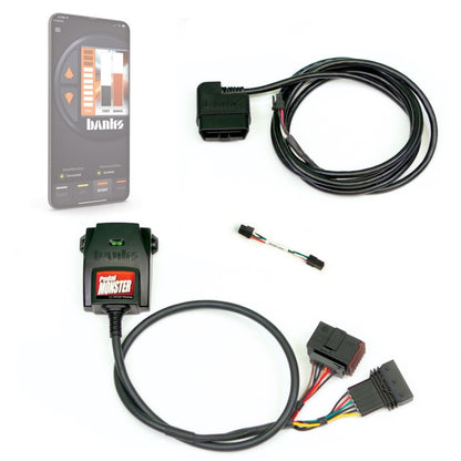 Banks Power Pedal Monster Kit (Stand-Alone) - TE Connectivity MT2 - 6 Way - Use w/Phone.