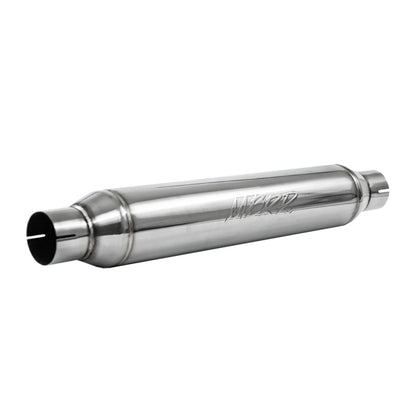 MBRP Universal Resonator 2.5in inlet/outlet 22in body 26in overall T304.