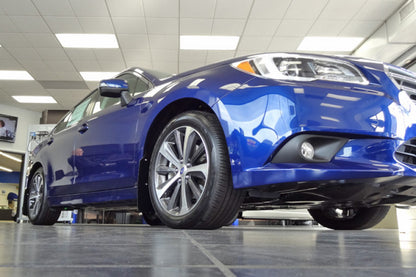 Rally Armor 2015 Subaru Legacy UR Black Mud Flap w/ Grey Logo.