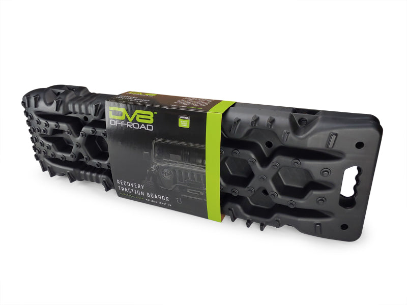 DV8 Offroad Recovery Traction Boards w/ Carry Bag - Black.