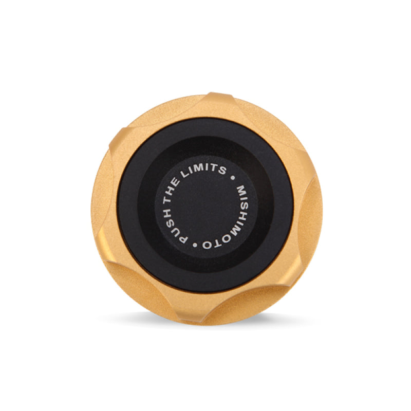 Mishimoto Subaru Oil FIller Cap - Gold.