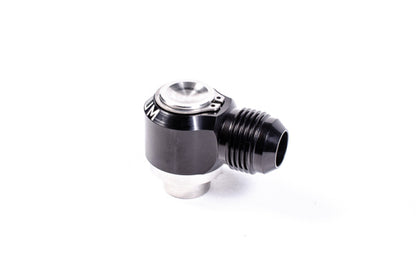 Radium Engineering 10AN Male Swivel Banjo 18.0mm Press Fit Fitting.