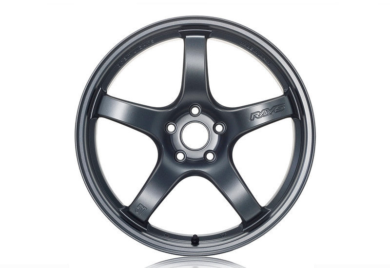 Gram Lights 57CR 18x10.5 +12 5x114.3 Gun Blue 2 Wheel.