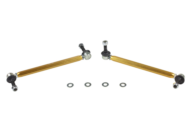 Whiteline 05-10 Chevy Cobalt/6/09+ Cruze/06-11 HHR Front Sway Bar - Link Assembly H/D Adj Steel Ball.