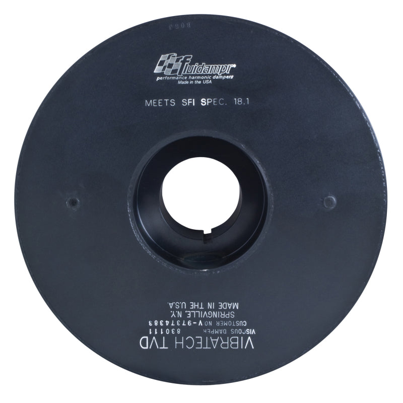 Fluidampr 6.6L GM Duramax 2006-2008 Steel Externally Balanced Damper.