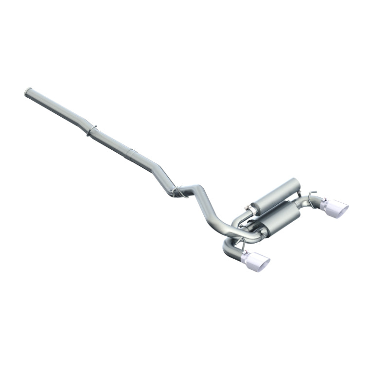 MBRP 2016+ Ford Focus RS 3in Dual Outlet Cat-Back Exhaust T409 SS.