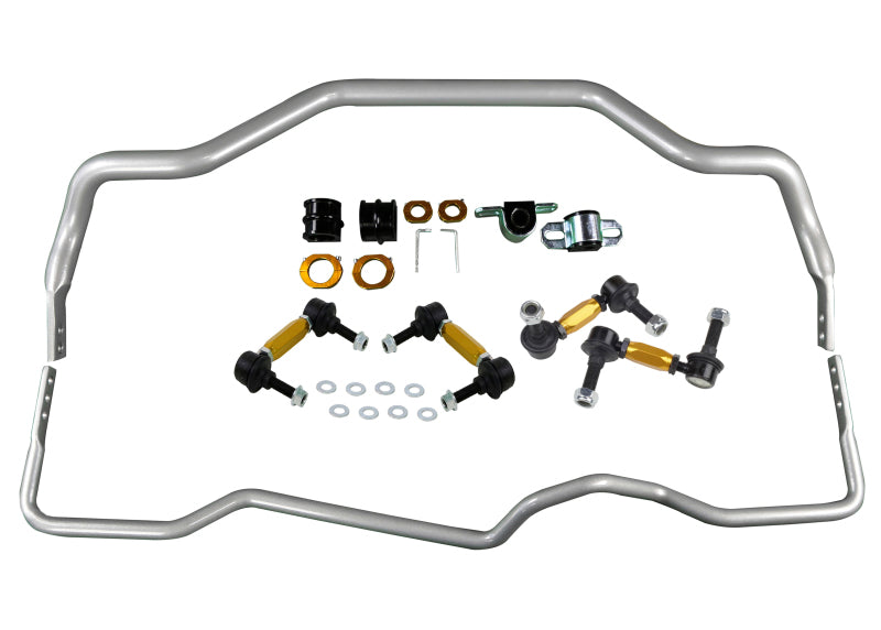 Whiteline 03-08 Nissan 350Z / Infinti G35 Front and Rear Swaybar Assembly Kit.
