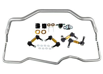 Whiteline 03-08 Nissan 350Z / Infinti G35 Front and Rear Swaybar Assembly Kit.