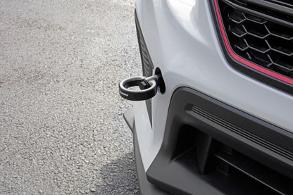 Perrin Tow Hook Kit - Front 2018+ Subaru WRX/STI - Flat Black.