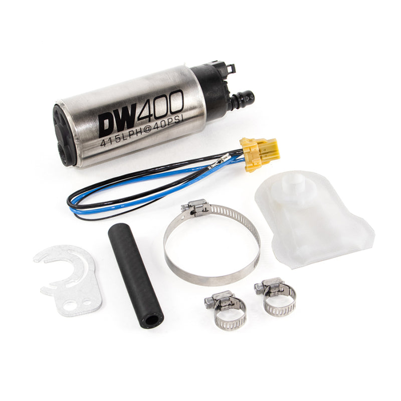 DeatschWerks 415LPH DW400 In-Tank Fuel Pump w/ 9-1042 Install Kit 89-93 Mazda MX-5/Miata.