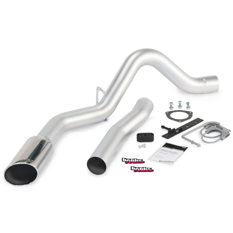 Banks Power 11-14 Chev 6.6L LML ECLB/CCSB/CCLB Monster Exhaust Sys - SS Single Exhaust w/ Chrome Tip.