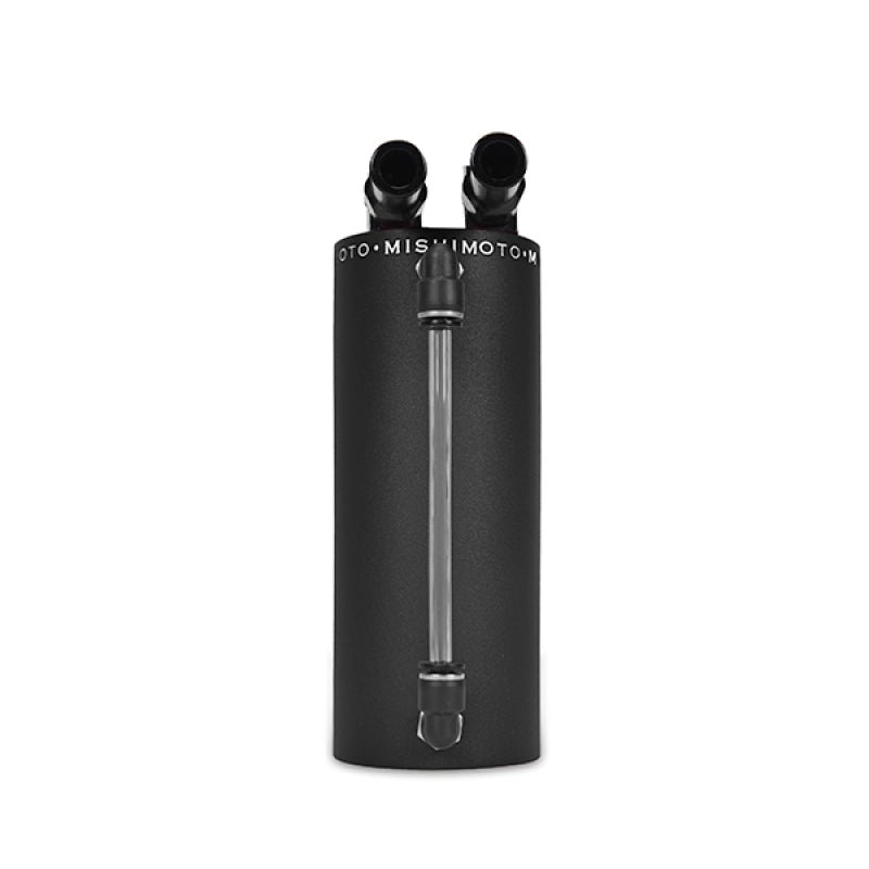Mishimoto Small Aluminum Oil Catch Can - Wrinkle Black.