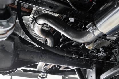 MBRP 18-20 Jeep Wrangler JL 2.5in Single Rear Exit Cat Back Exhaust - T304.