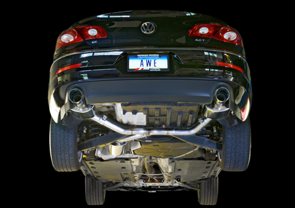 AWE Tuning Touring Catback Exhaust - Chrome Tips | 3010-32018