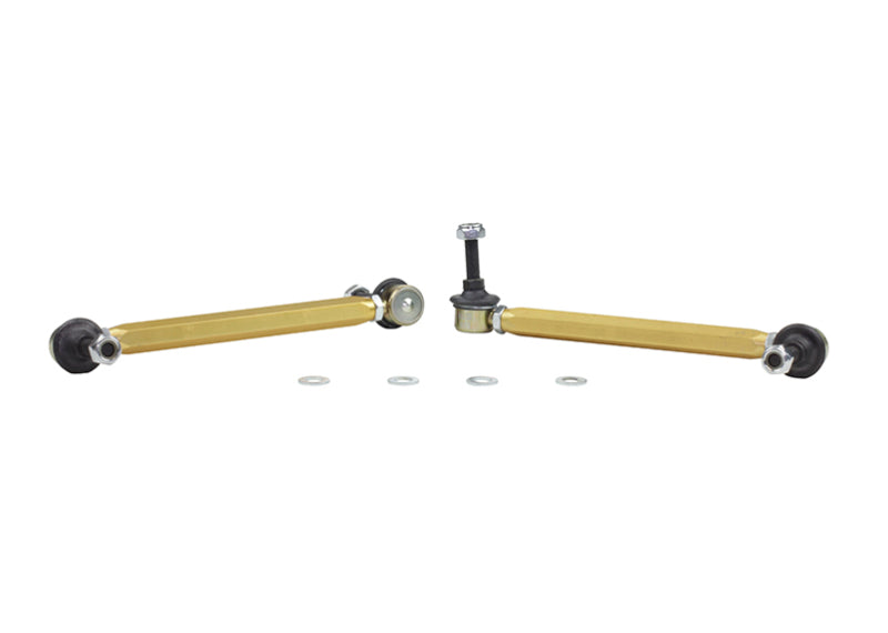 Whiteline 02-06 Mini Cooper S Rear Swaybar link kit-Adjustable ball end links.