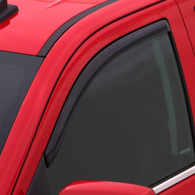 AVS 05-10 Dodge Dakota Quad Cab Ventvisor In-Channel Window Deflectors 2pc - Smoke.