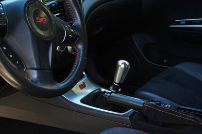 Perrin BRZ/FR-S/86 Brushed Tapered 1.8in Stainless Steel Shift Knob.