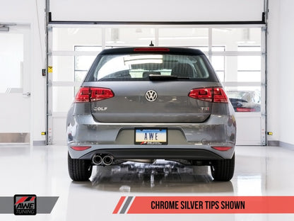 AWE Tuning Touring Catback Exhaust - Chrome 90MM Tips | 3015-22052