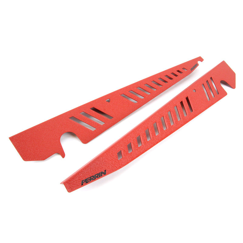 Perrin 2015+ Subaru WRX/STI Fender Shroud Set - Red.