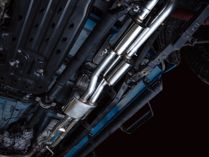 AWE Catback Exhaust w/ BashGuard - Diamond Black Tips | 3015-33826