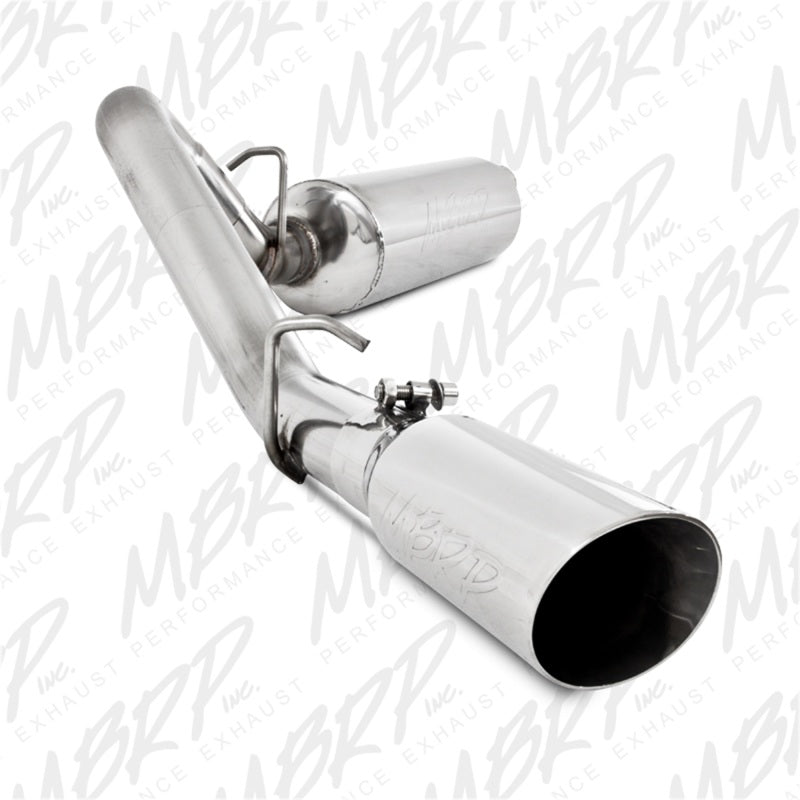 MBRP 1997-1999 Jeep Wrangler (TJ) Inline-4 2.5L Inline-6 4.0L Cat Back Single.