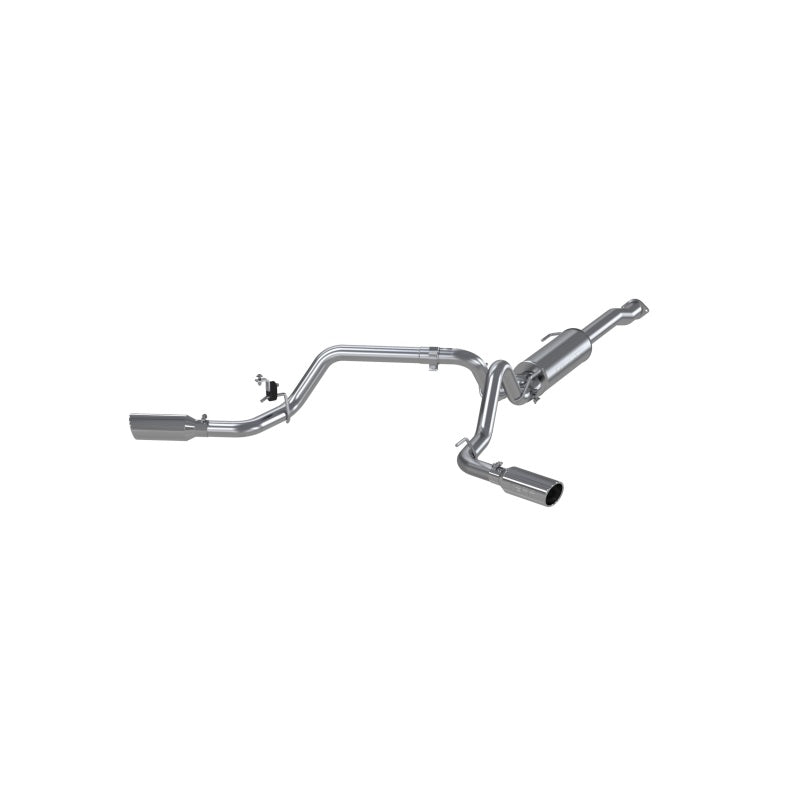 MBRP 2016 Toyota Tacoma 3.5L EC/CC Cat Back Dual Split Exit Alum Exhaust.
