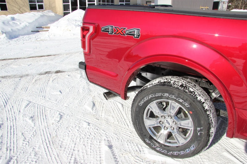 MBRP 2015 Ford F-150 2.7L / 3.5L EcoBoost 3in Cat Back Single Side Black Exhaust System.
