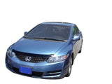 AVS 06-10 Honda Civic Coupe Aeroskin Low Profile Acrylic Hood Shield - Smoke.