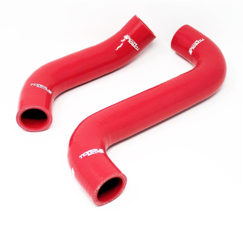 Torque Solution 02-07 Subaru WRX / 04-07 STI Silicone Radiator Hose Kit - Red.