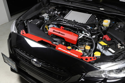 GrimmSpeed 15+ Subaru WRX/STI Radiator Shroud  - Red.