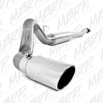 MBRP 11-13 Ford F-150 3.5L V6 EcoBoost 4in Cat Back Single Side T409 Exhaust System.