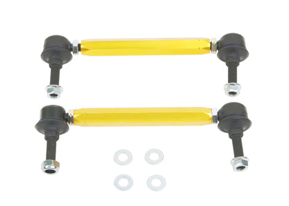 Whiteline Universal Swaybar Link Kit-Heavy Duty Adj Steel Ball w/ 10mm Ball/Ball.