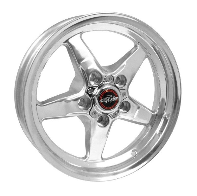 Race Star 92 Drag Star 15x3.75 5x4.75bc 1.25bs Direct Drill Polished Wheel.