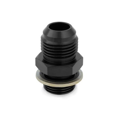 Mishimoto Sandwich Plate Fitting M20 x -10AN Black.