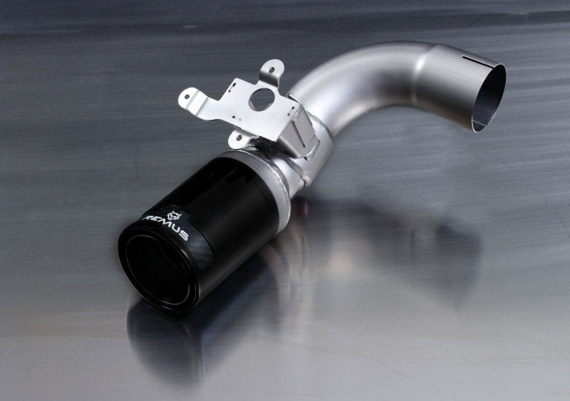 Remus 2014 BMW M235I F22 Coupe 84mm Black Chrome Straight w/Carbon Insert Tail Pipe Set.