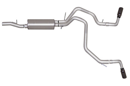 Gibson 10-14 Chevrolet Tahoe LS 5.3L 2.25in Cat-Back Dual Extreme Exhaust - Stainless.