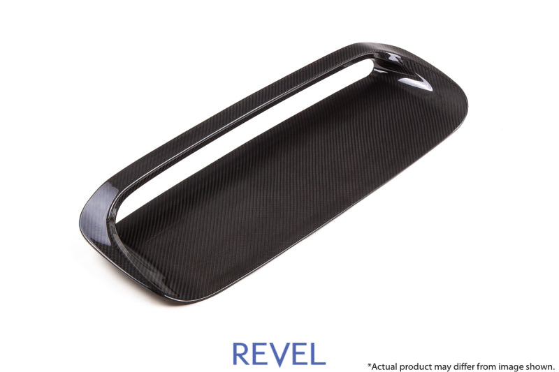 Revel GT Dry Carbon Engine Air Scoop Cover 15-18 Subaru WRX/STI - 1 Piece.