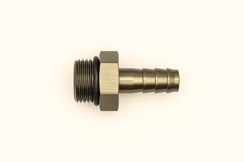 DeatschWerks 8AN ORB Male To 3/8in. Male Triple Barb Fitting (Incl. O-Ring).