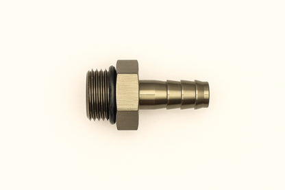 DeatschWerks 8AN ORB Male To 3/8in. Male Triple Barb Fitting (Incl. O-Ring).