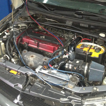 Mishimoto 03-07 Mitsubishi Lancer Evo 7/8/9 Half-Size Performance Aluminum Radiator.