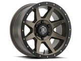 ICON Rebound Pro 17x8.5 6x5.5 0mm Offset 4.75in BS 106.1mm Bore Bronze Wheel.