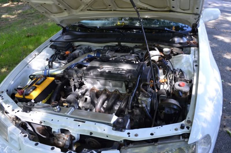 Mishimoto 92-96 Honda Prelude Manual Aluminum Radiator.