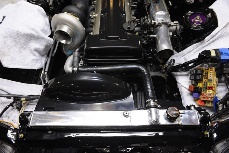 Mishimoto 93-98 Toyota Supra Turbo/Non Turbo Manual Aluminum Radiator.